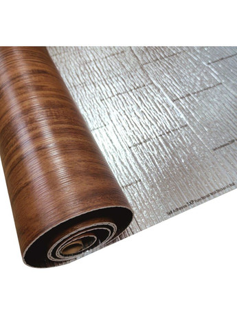 Самоклеюча вінілова плитка в рулоні каштан 3000х600х2мм Мат SW-00001178 Sticker Wall (300241725)