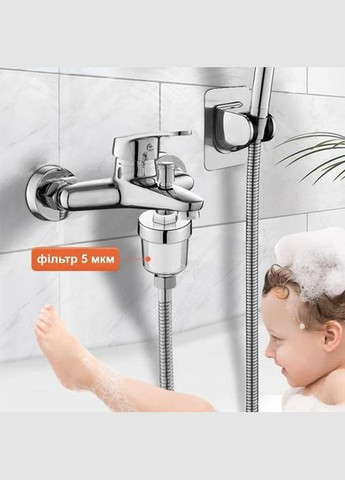Універсальний проточний фільтр для душу та крану з 11 картриджами 5 мкм для грубого очищення води No Brand (351902793)