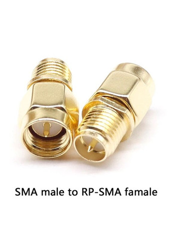 SMA переходник с SMA male на RP-SMA female со штырьком с 2-х сторон (100846) OEM (326803247)