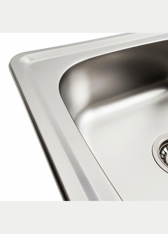 Кухонная мойка из нержавеющей стали 7050 ДЕКОР (0,8/180 мм) Platinum (342069312)