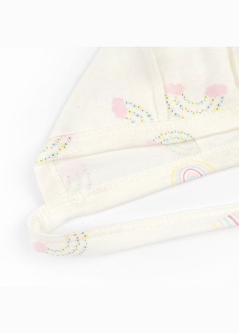 Чепчик ясельный Dexter`s для девочек внешние швы rainbow 40 dexter's (334942660)