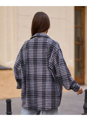 Клітчаста сорочка із вовни з кишенею ISSA PLUS (361855260)