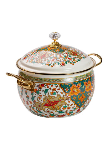 Емальована каструля об'ємом 5 літрів для газових та електричних плит HP-2-116 Yiwu (370801506)