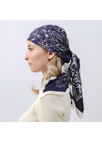 Хустка жіноча з принтом атлас різнокольорова ТЕРНІ LuckyLOOK 752-856 (324741757)