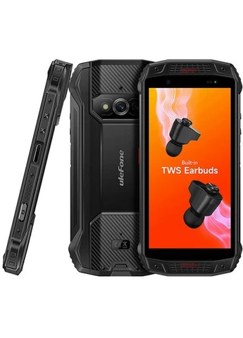 захищений смартфон armor 15 6/128gb акб 6 600маг black Ulefone (338222560)