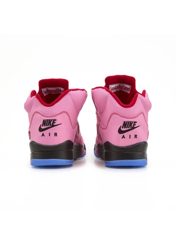 Рожеві кросівки чоловічі nike air jordan 5 retro awake ny arctic pink найк аір джордан рожеві демісезон No Brand