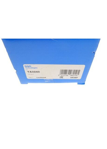 Наконечник рульової тяги RENAULT MEGANE, TALISMAN, TALISMAN GRANDTOUR 2015- L TA3243-ua Delphi (366275050)