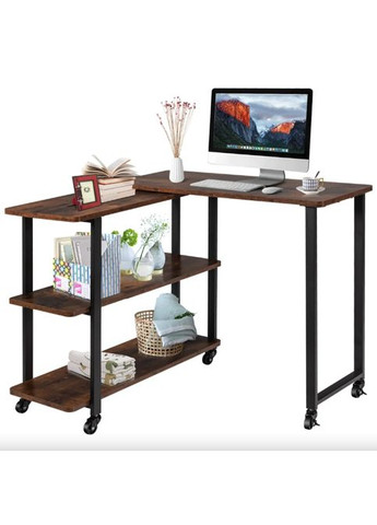 Стіл L-подібний King обертовий в стилі Loft Costway (362028085)