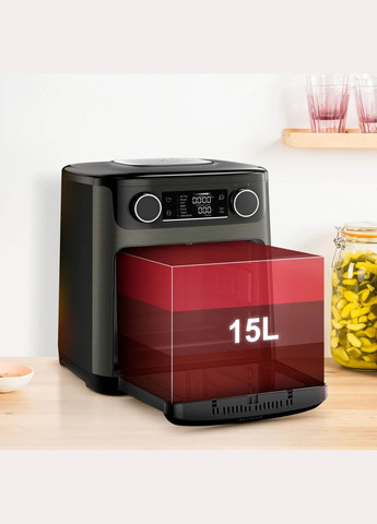 Мультипечь Easy Fry Multifunctional, 1800Вт, механическое управл., 9 программ, пластик, Tefal (344558135)