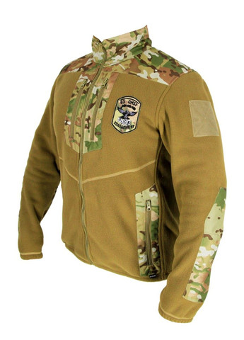 Кофта военная 93ОМБР ворон fleece койот cordura mc M-GEAR (341084659)