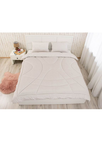 Одеяло - Soft Pearl велюр всесезонное бежевое полуторное 300 гр/м2 (22788) Руно (307413710)