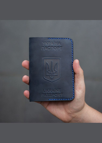 Обкладинка на паспорт, темно-синя SD Leather (285720144)