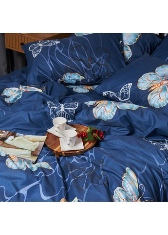 Комплект постільної білизни Микросатин Premium «» Двоспальний 175х210 наволочки 4х50х70 (MS-820007708) Moon&Star Flutter Dreams (356116012)