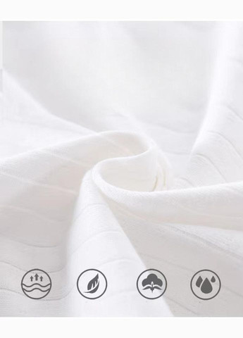 Белый детский комплект для новорожденных 8 предметов little angel 6604 56 см белый No Brand