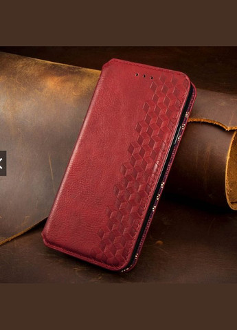 Кожаный чехол-книжка Cubic для Xiaomi Redmi 9 Getman (337516142)