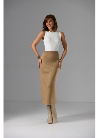 Спідниця зі шлицею 2774 Пісок Triko Bakh (368651158)
