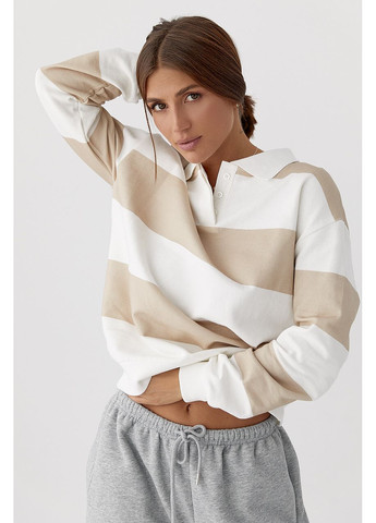 Кофта-поло в полоску No Brand (361045270)