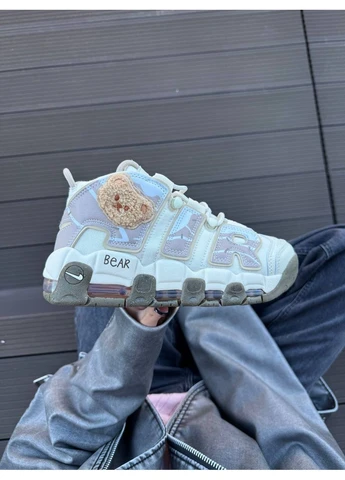 КРОСІВКИ ЖІНОЧІ NIKE AIR MORE UPTEMPO BEAR НАЙК АІР МОР УПТЕМПО No Brand комбіновані демісезони (391951557)