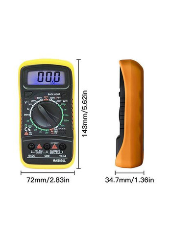 Портативный цифровой мультиметр MAS830LY Digital (305835843)