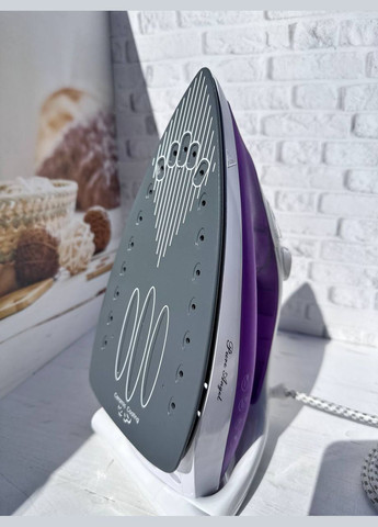 Утюг для одежды Angel PA-7802 с керамической подошвой 2800 Вт Фиолетовый Pure (329409459)