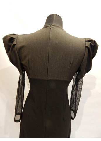 Черное деловое платье женское 4648р. 045tp (только в указанном размере, только 1 шт.) No Brand