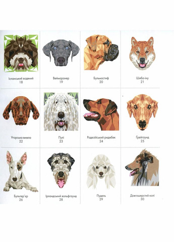 Розмальовка по номерам Трианімалз. Собаки. 8+ Z101038У 9786177579303 Жорж (303507914)