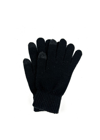Перчатки Smart Touch мужские шерсть с акрилом черные БЛЕЙН 291-416 LuckyLOOK 291-416m (289359377)