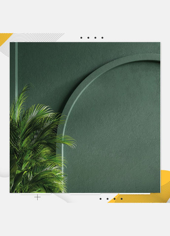 Пластиковый угловой 2D фотофон, 60x60 см - №62207 PolyPlast (354364599)