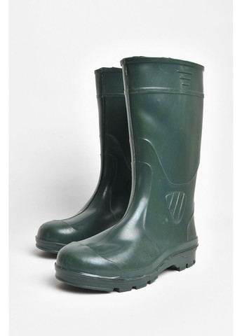Чоботи гумові чоловічі зеленого кольору Let's Shop (353687203)