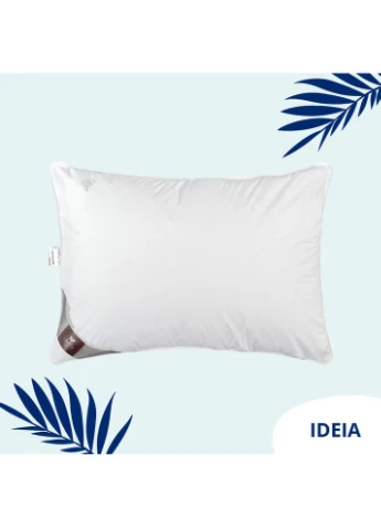 Подушка для сну Super Soft Premium 50х70 см штучний пух антиалергенна м'яка бавовна чохол IDEIA (386250425)