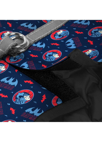 Шлея для собак мягкая Clothes Бэтмен XS1 В 24-27 см С 18-20 см WAUDOG (292175086)