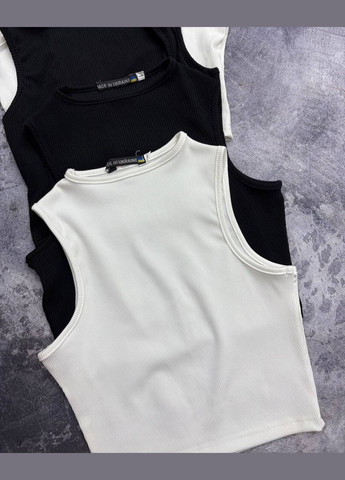 Женский белый топ No Brand (339508185)