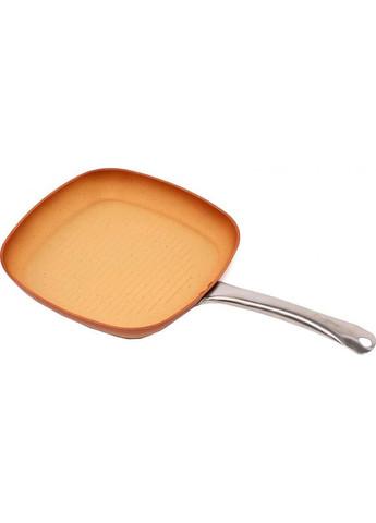 Сковорода-гриль Ceramica Do Brazil 28x28 см Sand (HR-BET-ERH28GR) HEINNER (323132938)