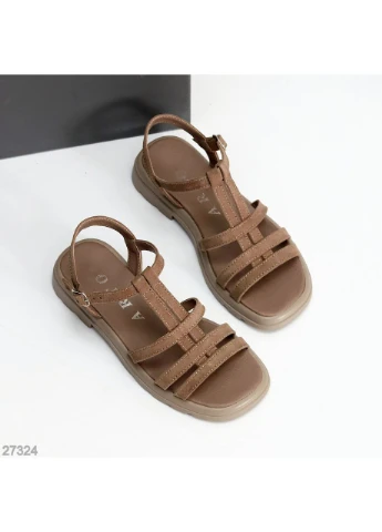 Замшеві босоніжки No Brand (394169236)