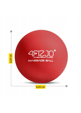Массажный мяч Lacrosse Ball 6.25 см Red () 4FIZJO P-5907222931202 (275095700)