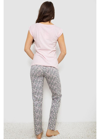 Рожева всесезон жіноча піжама з принтом Sport Line