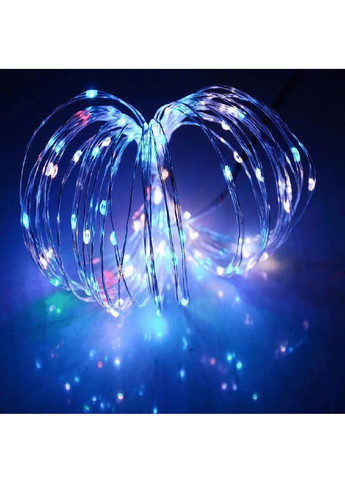 Світлодіодна гнучка кімнатна гірлянда краплі роси з роботою від USB батарейок 5 м 50 Led (478699-Prob) Різнокольорова Unbranded (308894401)