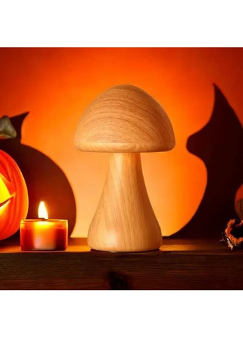 Нічник лампа світлодіодний у формі гриба із сенсорним вимикачем портативна 3 кольори з USB No Brand (365721658)