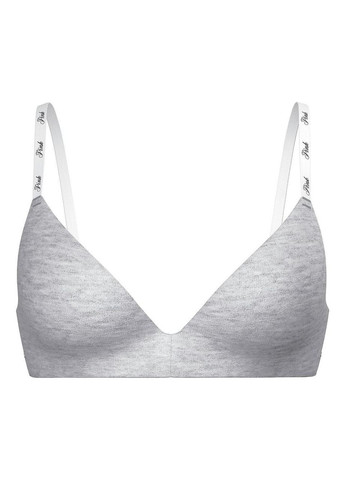 Сірий бюстгальтер wear everywhere push-up wireless Victoria's Secret бавовна