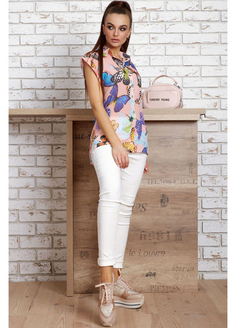 Персиковая блуза 389.0829 Seventeen