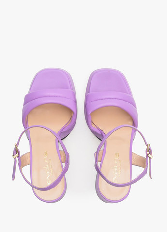 Фиолетовые босоножки, цвет фиолетовый Evaluna