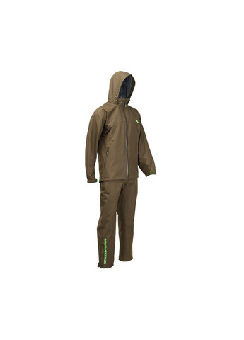 Темно-коричневый демисезонный костюм мембранный дождевой CARP PRO Rain Suit