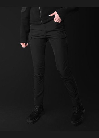 Жіночі брюки карго тактичні Байрактар чорний BEZET (291437086)