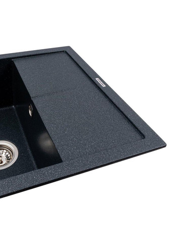 Гранітна кухонна мийка 5850 REYNA матова антрацит Valeso (372477433)
