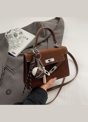 Женская сумка бархатная 8893 кросс-боди на ремешке No Brand (344446761)