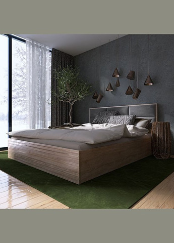 Ліжко двоспальне КЛ-1600 Лайт (щит ДСП під матрац) 160х200 см (EVR-4657) Еверест (361999252)