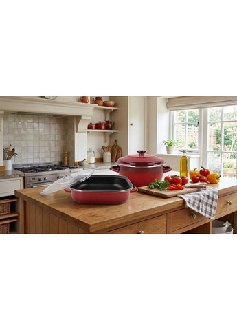 Антипригарна каструля GARNET з кришкою 26 см 5 л (A-047866) Vitrinor (372992302)