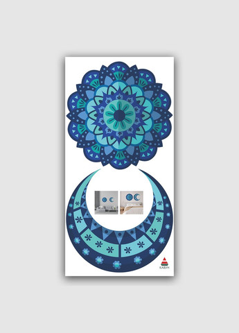 Вінілова інтер'єрна на стіну "Геометрія. Boho Kids style. Стиль Бохо Діти" з Оракалу Кавун наклейка (316189660)