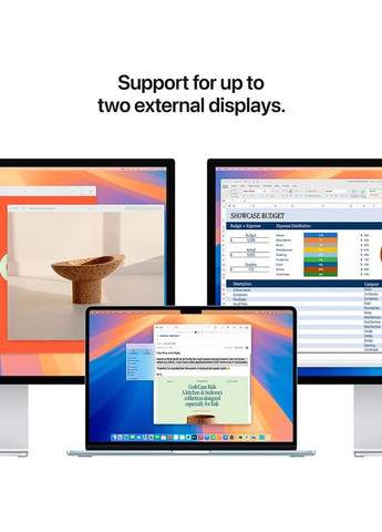 Ноутбук MacBook Air 15' M4 16/512GB Midnight (MW1M3UA/A) Apple (324022059)