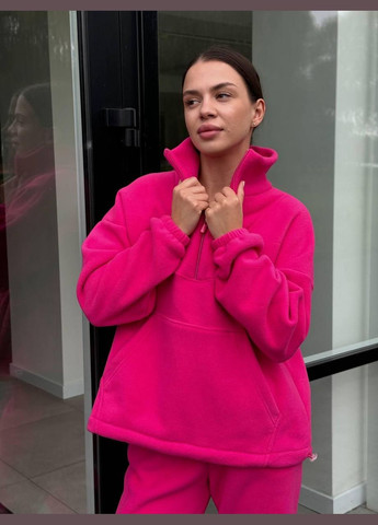 Спортивный костюм ТЕДДИ кофта и штаны () Флис (Полар) малина V.Velika (308250083)